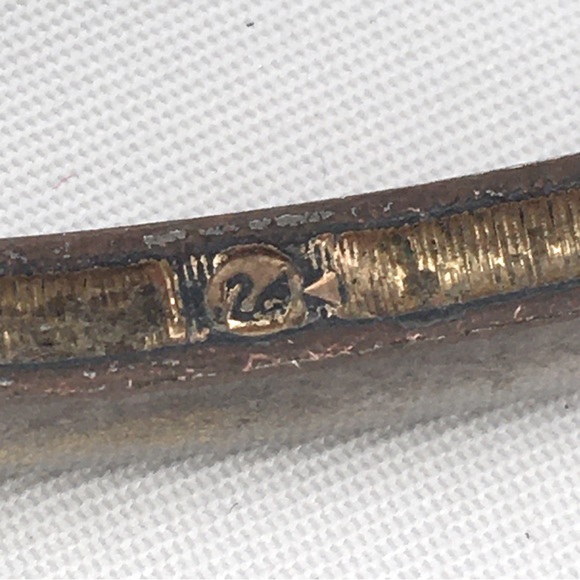 Vintage Swarovski Silver & Clear Crystal Hinged Bangle Bracelet - Picture 4 of 5